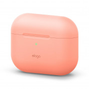 Elago Airpods Original Basic Silicone Case - силиконов калъф за Apple Airpods Pro (оранжев)