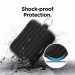 Elago AirPods Pro Suitcase - удароустойчив силиконов калъф с карабинер за Apple Airpods Pro (черен) 2