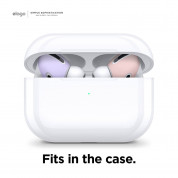 Elago Airpods Pro Secure Fit - антибактериални силиконови калъфчета за Apple Airpods Pro (4 броя) (розов-лилав) 1