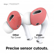Elago Airpods Pro Secure Fit (2 pairs) (red-blue) 2