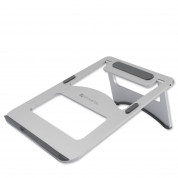 4smarts Aluminum Stand - преносима алуминиева поставка за MacBook и лаптопи (сребрист)