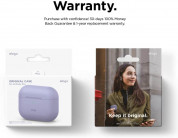 Elago Airpods Original Basic Silicone Case Apple Airpods Pro (lavender gray) 6