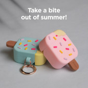 Elago Airpods Ice Cream Design Silicone Case (lovely pink) 1