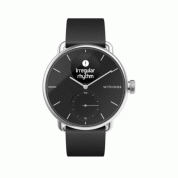 Withings Scanwatch (38mm) - луксозен умен часовник, следящ сърдечния ритъм, дневната и нощната ви физическа активност (черен)