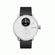 Withings Scanwatch (38mm) - луксозен умен часовник, следящ сърдечния ритъм, дневната и нощната ви физическа активност (бял)
