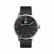 Withings Scanwatch (42mm) - луксозен умен часовник, следящ сърдечния ритъм, дневната и нощната ви физическа активност (черен)