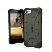 Urban Armor Gear Pathfinder Case - удароустойчив хибриден кейс за iPhone SE (2020), iPhone 8, iPhone 7, iPhone 6S, iPhone 6 (зелен)