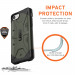 Urban Armor Gear Pathfinder Case - удароустойчив хибриден кейс за iPhone SE (2022), iPhone SE (2020), iPhone 8, iPhone 7, iPhone 6S, iPhone 6 (зелен) 4