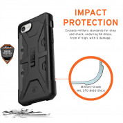 Urban Armor Gear Pathfinder Case - удароустойчив хибриден кейс за iPhone SE (2020), iPhone 8, iPhone 7, iPhone 6S, iPhone 6 (черен) 3