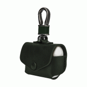 SwitchEasy Wrap AirPods Pro Leather Case (army green)