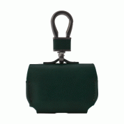 SwitchEasy Wrap AirPods Pro Leather Case - кожен калъф за Apple Airpods Pro (тъмнозелен)  3