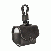 SwitchEasy Wrap AirPods Pro Leather Case (dark gray) 1