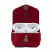 SwitchEasy Wrap AirPods Pro Leather Case - кожен калъф за Apple Airpods Pro (червен)  4