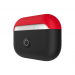 SwitchEasy Colors Duo Caps Case - силиконов калъф за Apple Airpods Pro (черен-червен)  1