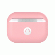 SwitchEasy Colors Duo Caps Case - силиконов калъф за Apple Airpods Pro (розов-светлосин)  1
