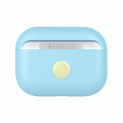 SwitchEasy Colors Duo Caps Case - силиконов калъф за Apple Airpods Pro (светлосин-розов) 1