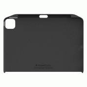 SwitchEasy CoverBuddy Case - поликарбонатов кейс (с отделение за Apple Pencil 2) за iPad Pro 11 (2020) (съвместим с Apple Smart Keyboard, Magic Keyboard, Smart Folio) (черен) 3