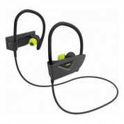 Cygnett FreeRun Bluetooth Wireless Earphones - безжични спортни блутут слушалки за мобилни устройства (черен-зелен)