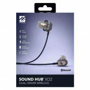 iFrogz Sound Hub XD2 Wireless Bluetooth Earphones - безжични спортни блутут слушалки с два говорителя за мобилни устройства (тъмносин) 3