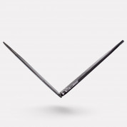 Uniq Husk Pro Case - предпазен поликарбонатов кейс за MacBook Pro 15 Touch Bar (модели от 2016 до 2020 година) (тъмносив) 2