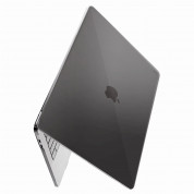 Uniq Husk Pro Case - предпазен поликарбонатов кейс за MacBook Pro 15 Touch Bar (модели от 2016 до 2020 година) (тъмносив) 1