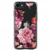 Spigen Ciel Rose Floral Case - дизайнерски удароустойчив кейс за iPhone SE (2022), iPhone SE (2020), iPhone 8, iPhone 7 (прозрачен) 3