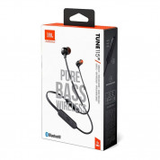 JBL T115 BT Wireless In-ear Headphones - безжични bluetooth слушалки с микрофон за мобилни устройства (черен)  7
