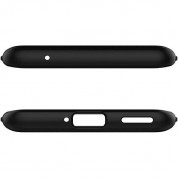 Spigen Liquid Air Case - силиконов (TPU) калъф с висока степен на защита за OnePlus 8 (черен-мат)  5