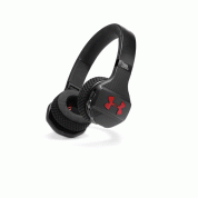 JBL UA Sport Wireless Train - безжични спортни bluetooth слушалки за мобилни устройства (черен-червен) 