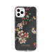 Guess Flower Collection Case 04 - дизайнерски кейс с висока защита за iPhone 11 Pro Max (черен) 4