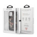 Guess Flower Collection Case 04 - дизайнерски кейс с висока защита за iPhone 11 Pro Max (черен) 7