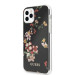 Guess Flower Collection Case 04 - дизайнерски кейс с висока защита за iPhone 11 Pro Max (черен) 2