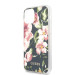Guess Flower Collection Case 03 - дизайнерски кейс с висока защита за iPhone 11 Pro Max (черен) 4
