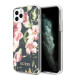 Guess Flower Collection Case 03 - дизайнерски кейс с висока защита за iPhone 11 Pro Max (черен) 1