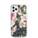 Guess Flower Collection Case 03 - дизайнерски кейс с висока защита за iPhone 11 Pro Max (черен) 2