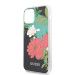 Guess Flower Collection Case 01 - дизайнерски кейс с висока защита за iPhone 11 Pro Max (черен) 3