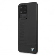 BMW Signature Genuine Leather Soft Case for Samsung Galaxy S20 Ultra (black) 1