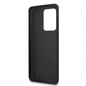 Guess Iridescent Leather Hard Case - дизайнерски кожен кейс за Samsung Galaxy S20 Ultra (златист) 3
