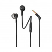 JBL T205 Earbud Headphones - слушалки с микрофон за мобилни устройства (черен)