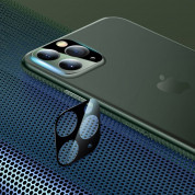 USAMS Camera Lens Glass - предпазни стъклени лещи за камерата на iPhone 11 Pro (черен) 1
