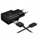 Samsung USB-C Fast Charger EP-TA200EBE - захранване и USB-C кабел за устройства с USB-C стандарт (черен) (bulk) 1