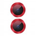 Baseus Alloy Protection Ring Lens Film (SGAPIPH61S-AJT09) - предпазни стъклени лещи за камерата на iPhone 11 (червен) 1
