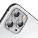 Baseus Alloy Protection Ring Lens Film (SGAPIPH58S-AJT0S) - предпазни стъклени лещи за камерата на iPhone 11 Pro, iPhone 11 Pro Max (сребрист) 4
