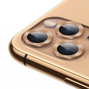Baseus Alloy Protection Ring Lens Film (SGAPIPH58S-AJT0V) for iPhone 11 Pro, iPhone 11 Pro Max (gold) 2