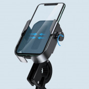 Baseus Armor Motorcycle Phone Holder (SUKJA-0S) (silver) 9