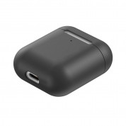Baseus Lets Go Silica Gel Case - силиконов калъф с карабинер за Apple Airpods & Apple Airpods 2 (черен) 4