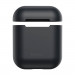 Baseus Super Thin Silica Gel Case - силиконов калъф за Apple Airpods & Apple Airpods 2 (черен) 4