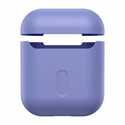 Baseus Super Thin Silica Gel Case for Apple Airpods & Apple Airpods 2 (purple) 4