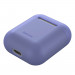 Baseus Super Thin Silica Gel Case - силиконов калъф за Apple Airpods & Apple Airpods 2 (лилав) 6