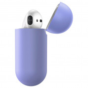 Baseus Super Thin Silica Gel Case for Apple Airpods & Apple Airpods 2 (purple) 2